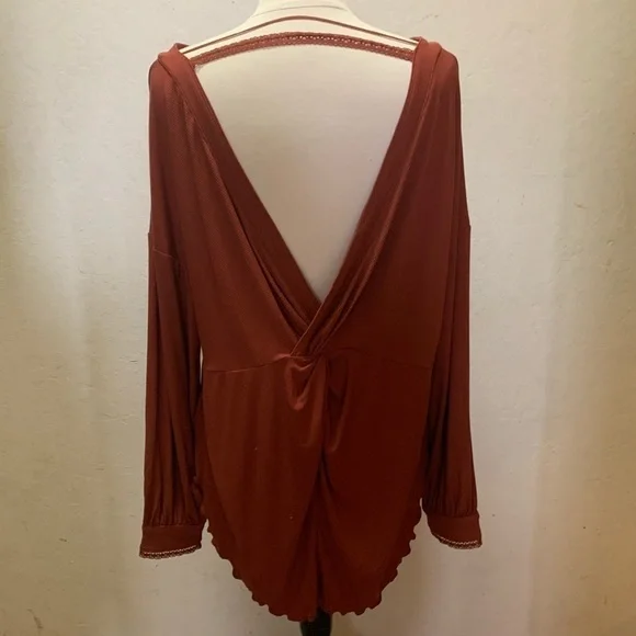 Free People Shimmy Shake Top Size Medium - Picture 6 of 8